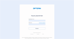Desktop Screenshot of opteam.haahtela.fi