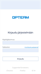 Mobile Screenshot of opteam.haahtela.fi